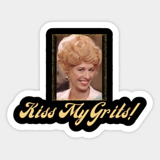 Kiss My Grits! Sticker